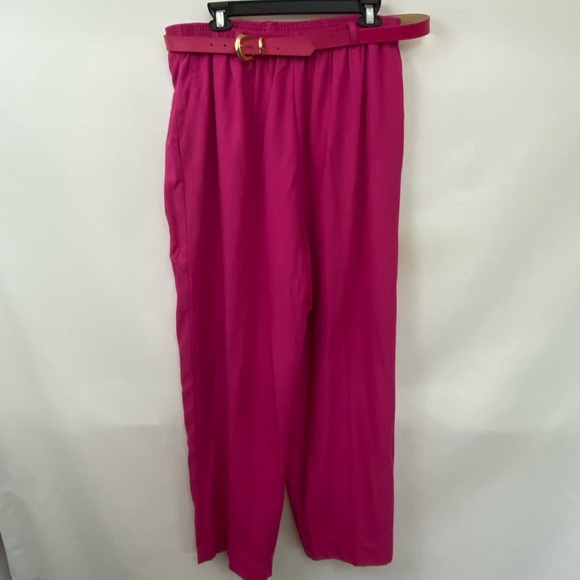 Alfred Dunner Pants - Alfred Dunner PLUS SIZE 20 Pink Belted Pants C-61